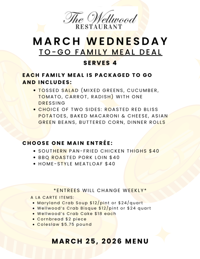 Family Meals to go 3.25.26