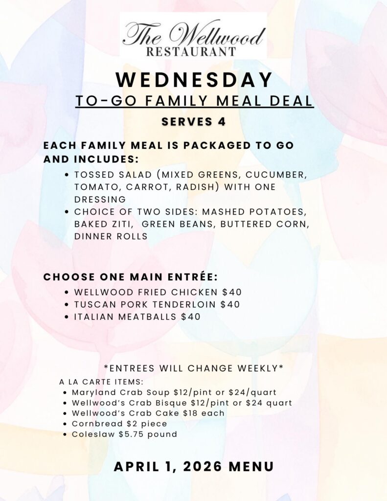 Take out menu 4.1.26