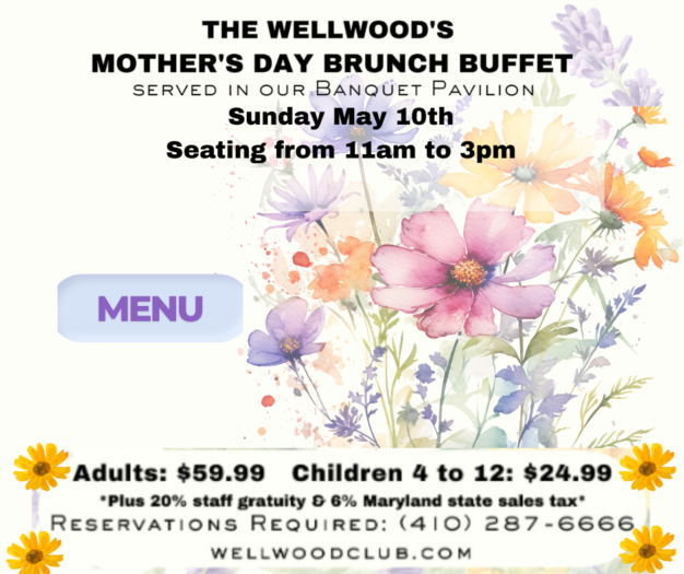 Mothers day buffet popup