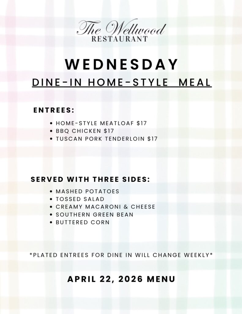 Wed Take-Out 4.22.26