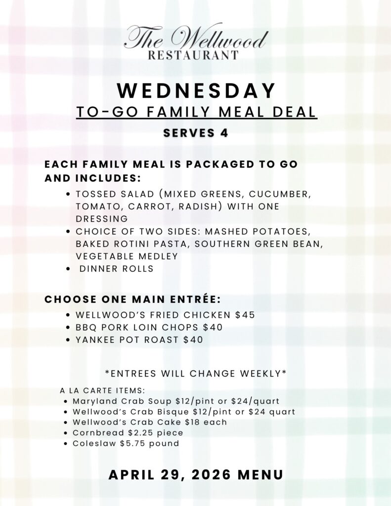 Wednesday Take-out 4.29.26