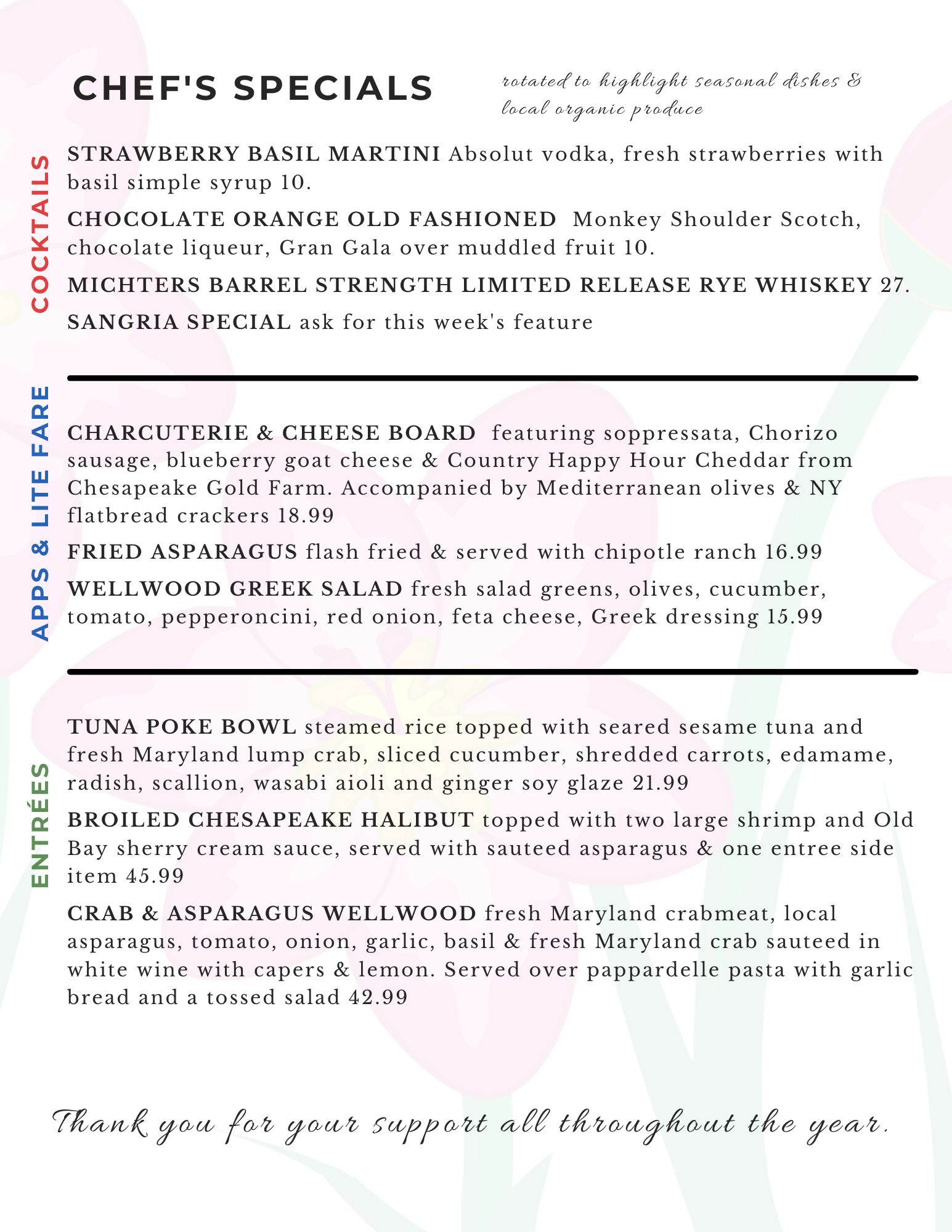 5-8-26 specials