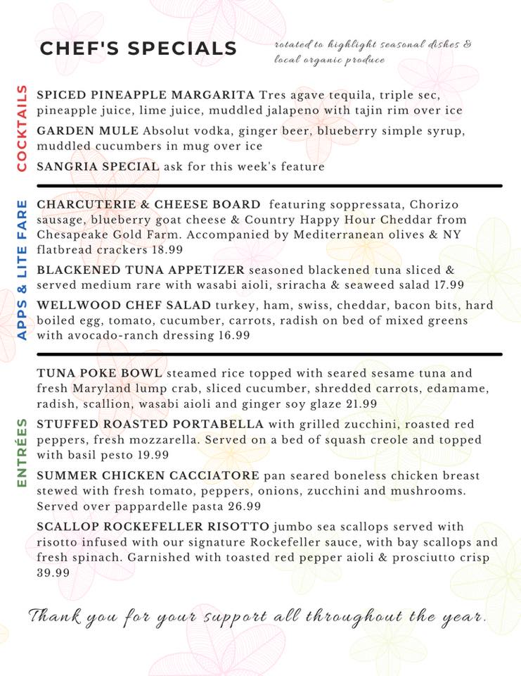 Chef Specials Ma1-10