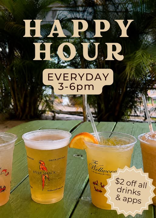 River Shack Happy Hour