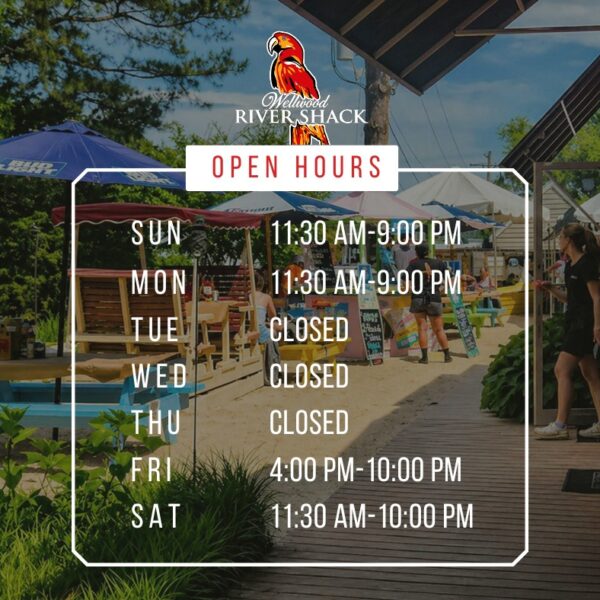 River Shack Hours